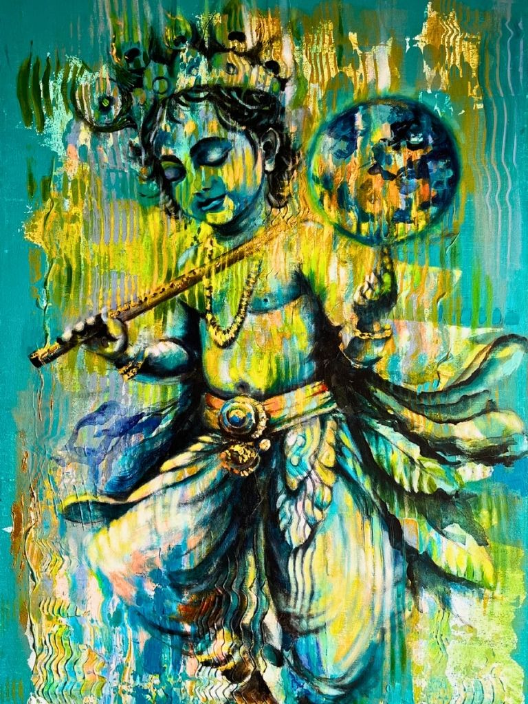 Bal Krishna 24 x 36 in