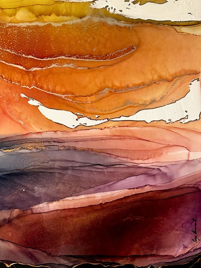 Colourful Essence 4 16 x 20 in
