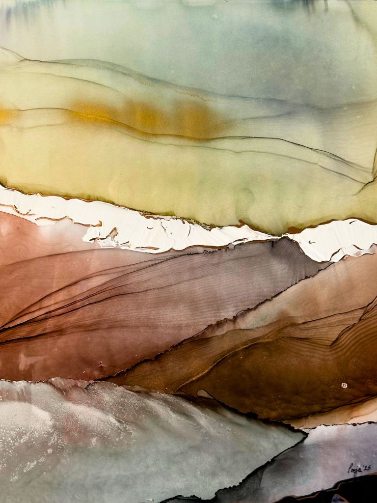 Colourful Essence 5 16 x 20 in