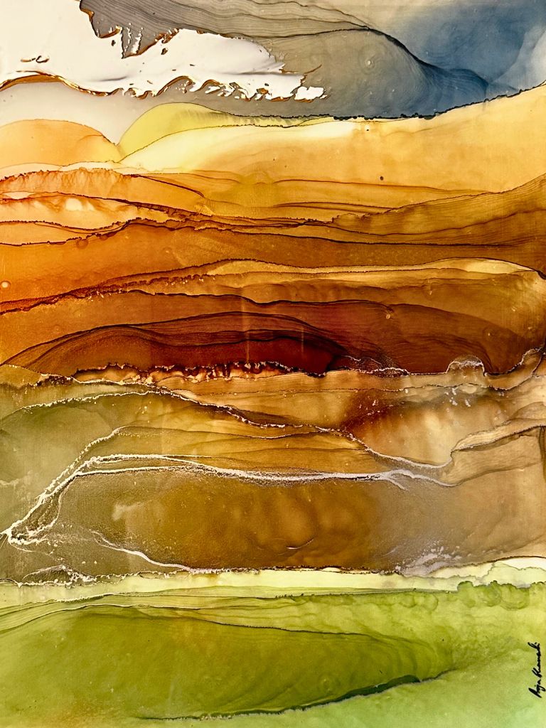 Colourful Essence 7 16 x 20 in