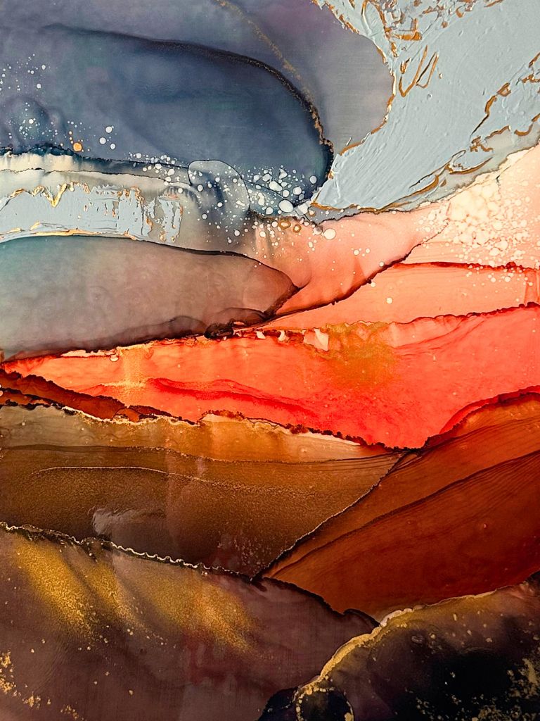 Colourful Essence 8 16 x 20 in