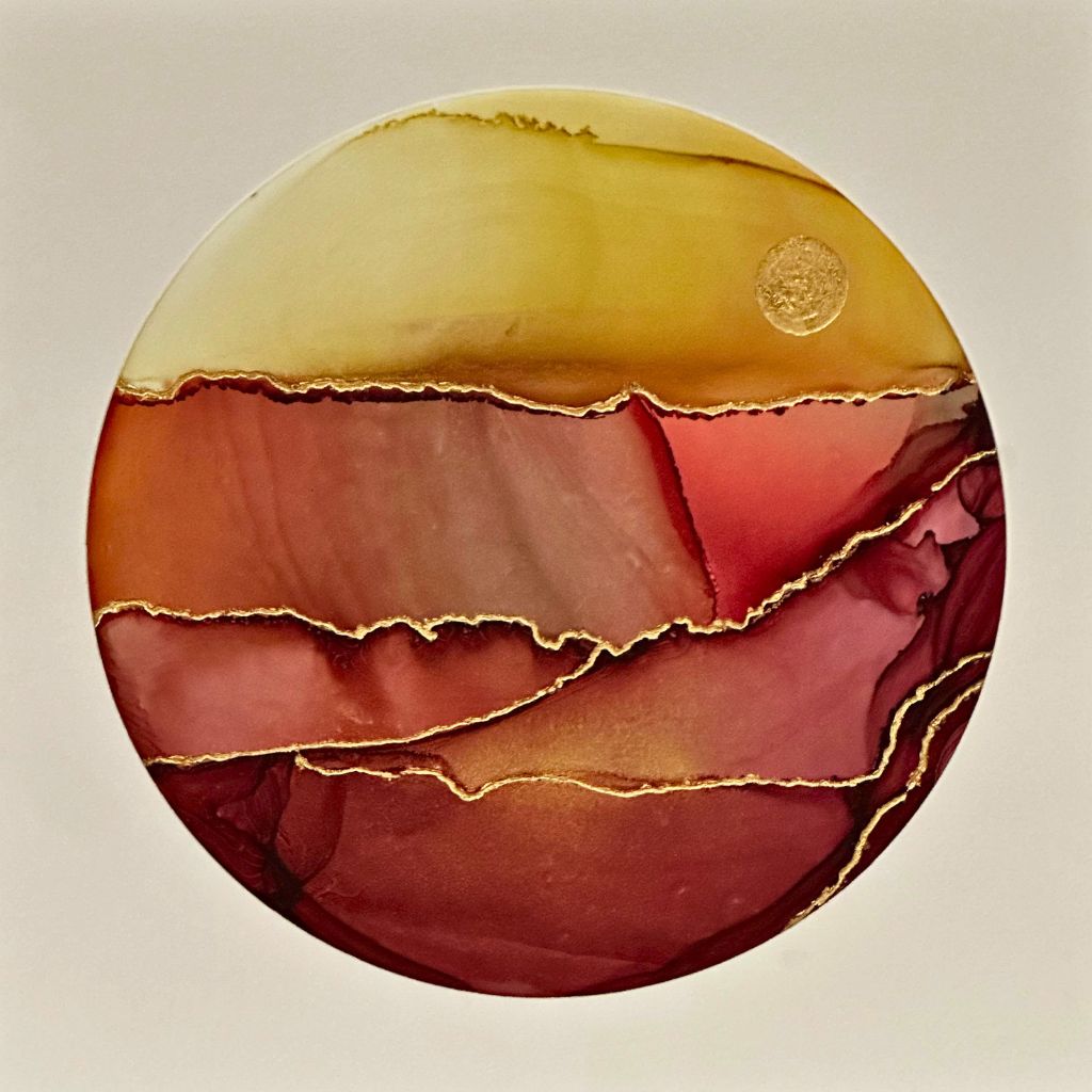 Golden Orbit 4 10 X 10 in