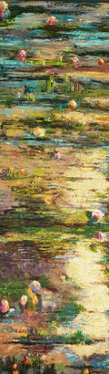 Water Lilies 18 X 60 in
