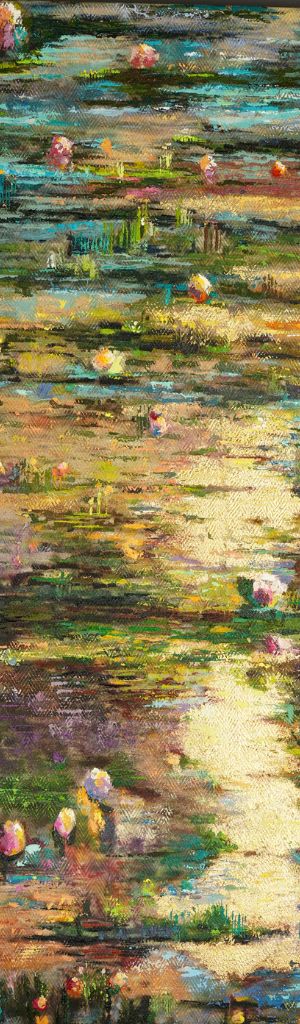 Water Lilies 18 X 60 in