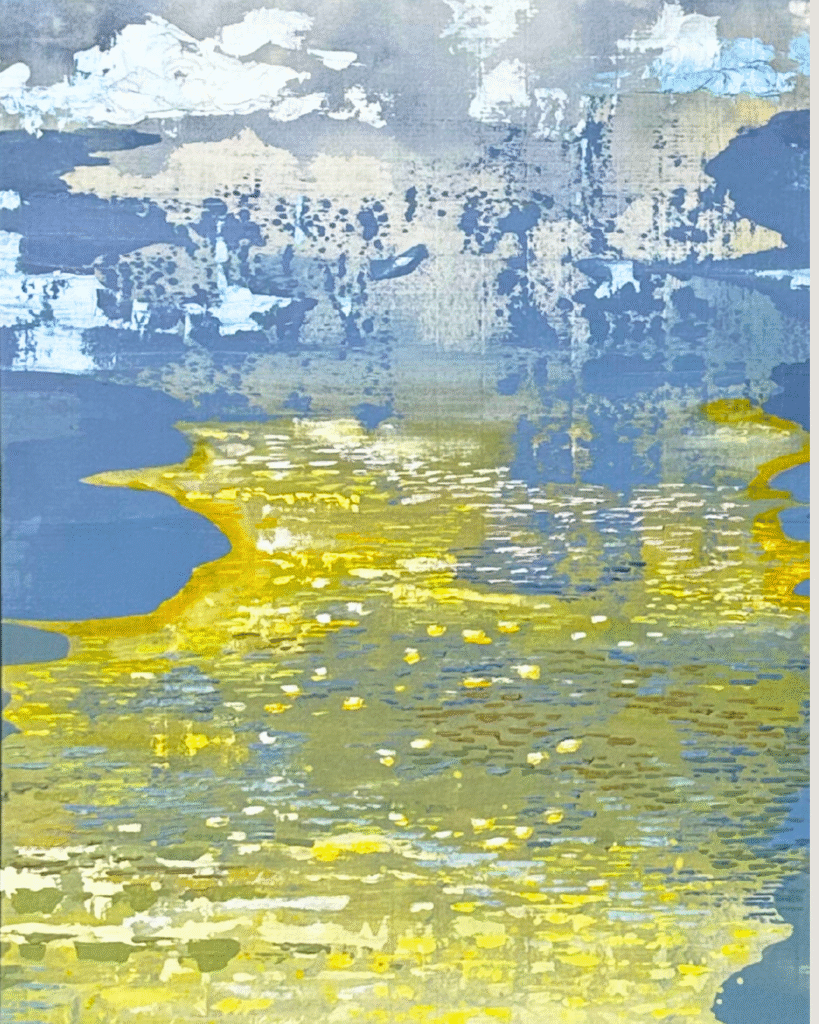 Luminous Drift 24 X 32 in