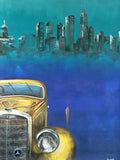 Mercedes Benz 220 24 x 36 in