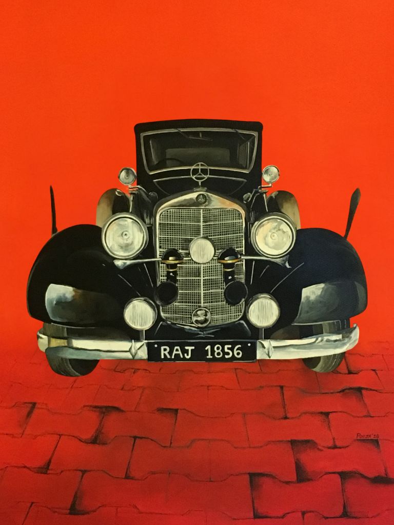 Mercedes Benz 230N 24 x 36 in