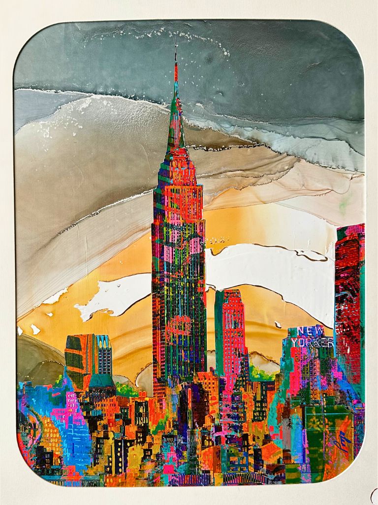 New York 18 x 24 in