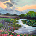 Paradise 72 x 72 in