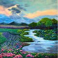 Paradise 72 x 72 in