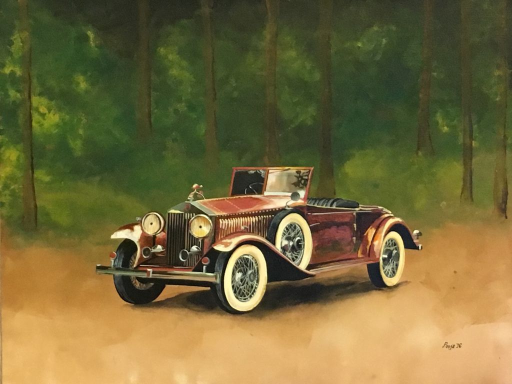 Rolls Royce Phantom 24 x 36 in