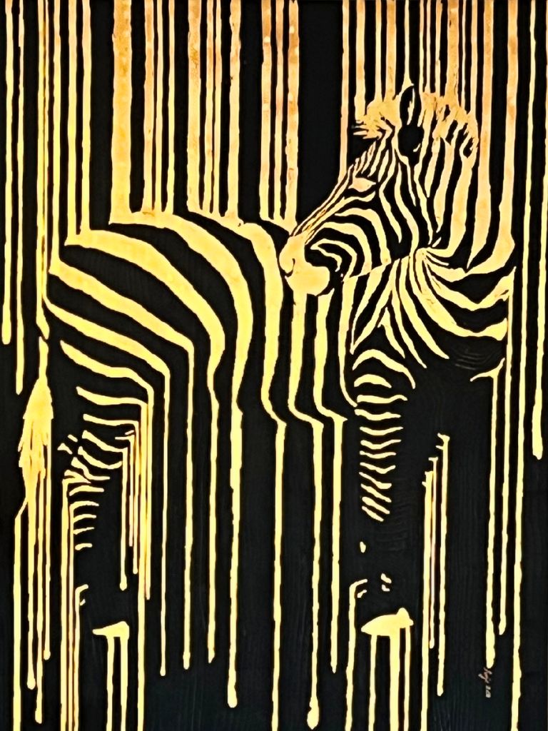Serengeti Stripes 36 x 48 in