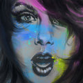 Simulated Taylor Swift 2 12 x 12 in