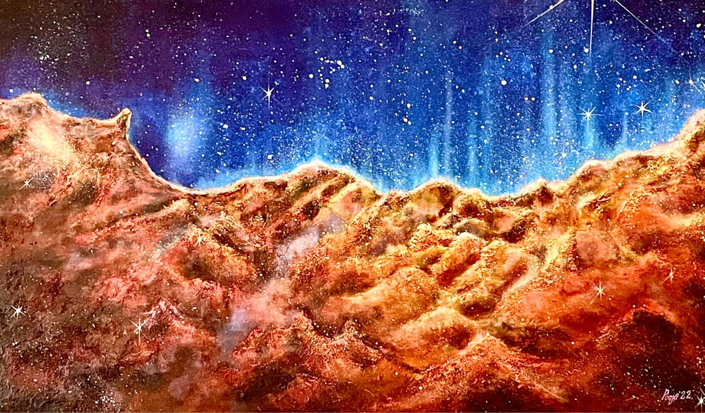 To The Stars 30 x 48 in