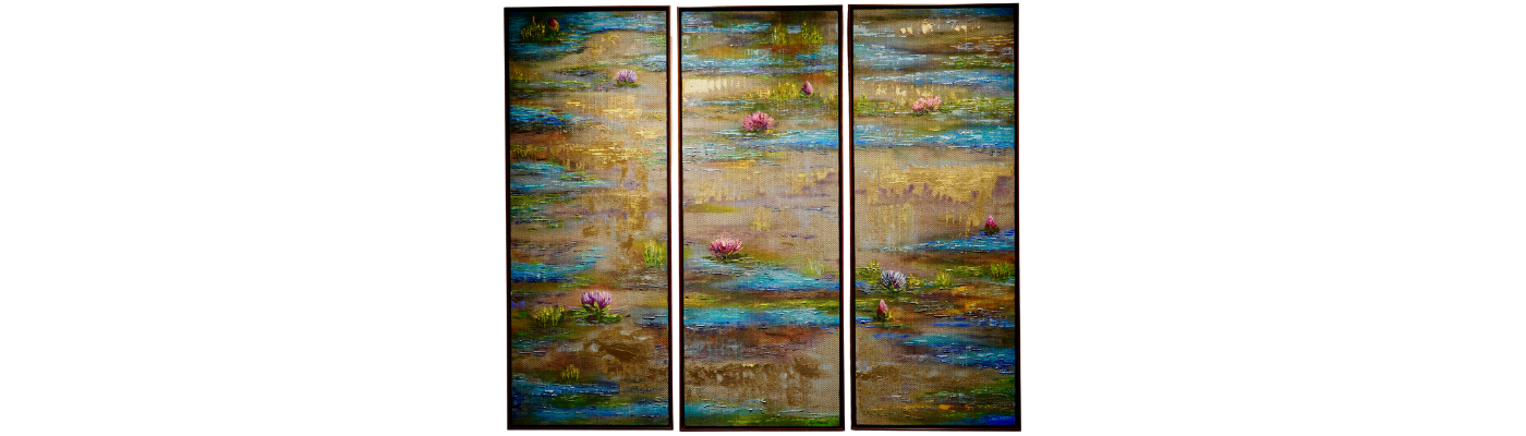 The Water Garden Triptych